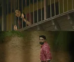 krithi shetty memes, memes, plain memes, krithi shetty plain meme, malayalam memes - Lakshmi and Ajayan looking at each other